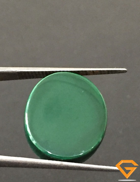 21.26 ct Natural Certified Malachite stone